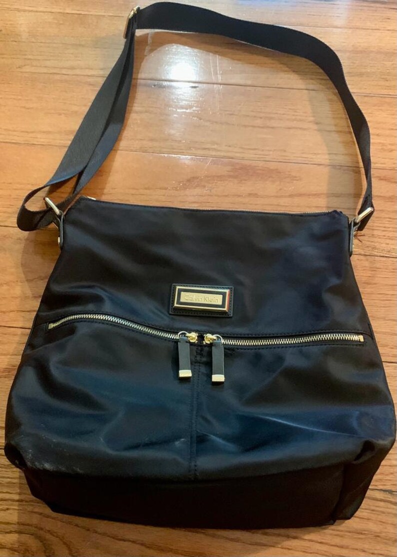 Calvin Klein Women's Belfast Nylon Slouchy Messenger Etsy
