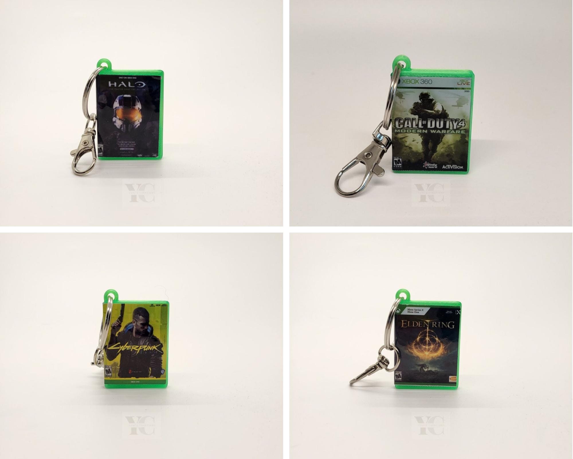 Customizable Miniature XBOX Box Keychain - Halo - Halo 2