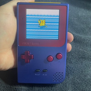 Gameboy Color Pocket Red and Blue Aluminum