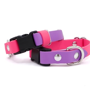 Waterproof Dog Collar Biothane Quick Release Buckle