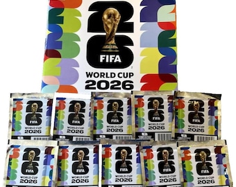Álbum Panini de la Copa Mundial de la FIFA 2026 + 10 paquetes de cromos
