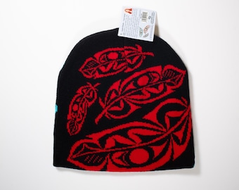 Coast Salish Cowichan First Nation Wool Hat Pacific North West Coast Inspired by an introspective deep dive @theironsnail did  main image 4