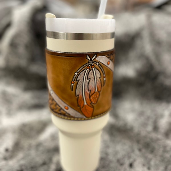 Stanley Quencher Custom Leather Wraps