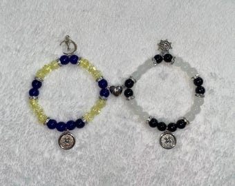 Coraline and Wybie matching bracelets