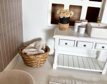 tobacco basket in bathroom Decor Ideas You didn't Know About inspired by classic tobacco baskets Miniature Dollhouse Decorative Tobacco Baskets,