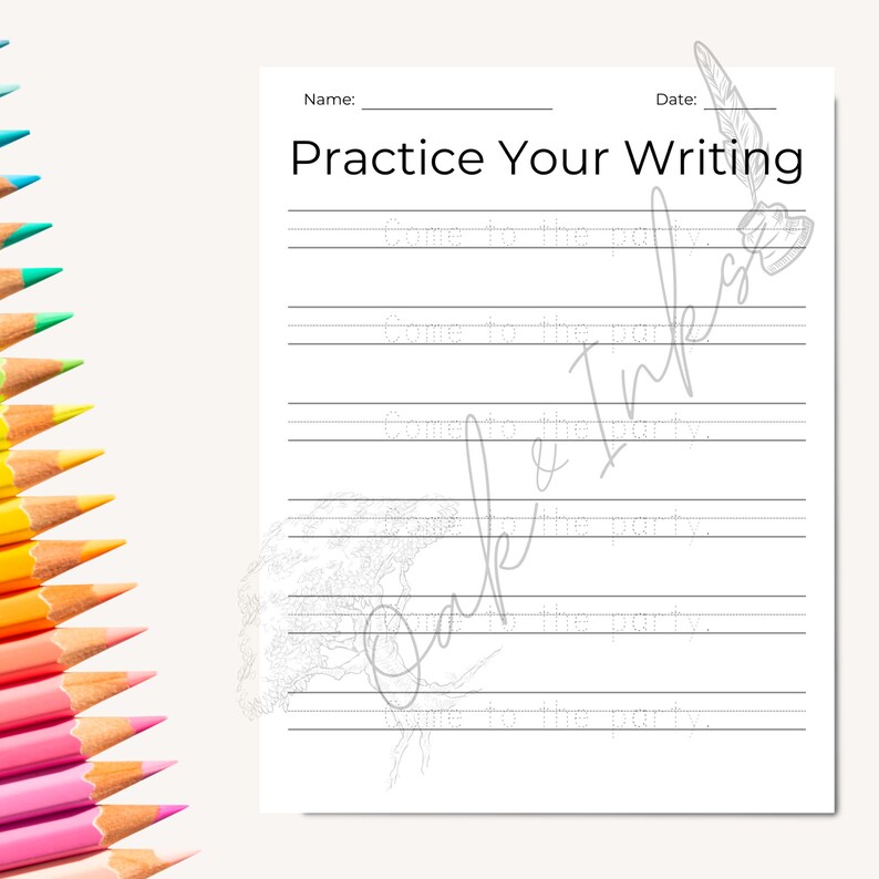 Handwriting Practice Sheets | Tracing | Neat Handwriting | Short ...