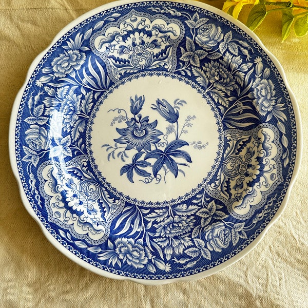 The Spode Blue Room Collection } Rome } Milkmaid } Floral } Caramanian } Girl at the Well } Spode Dinner } Woodman }