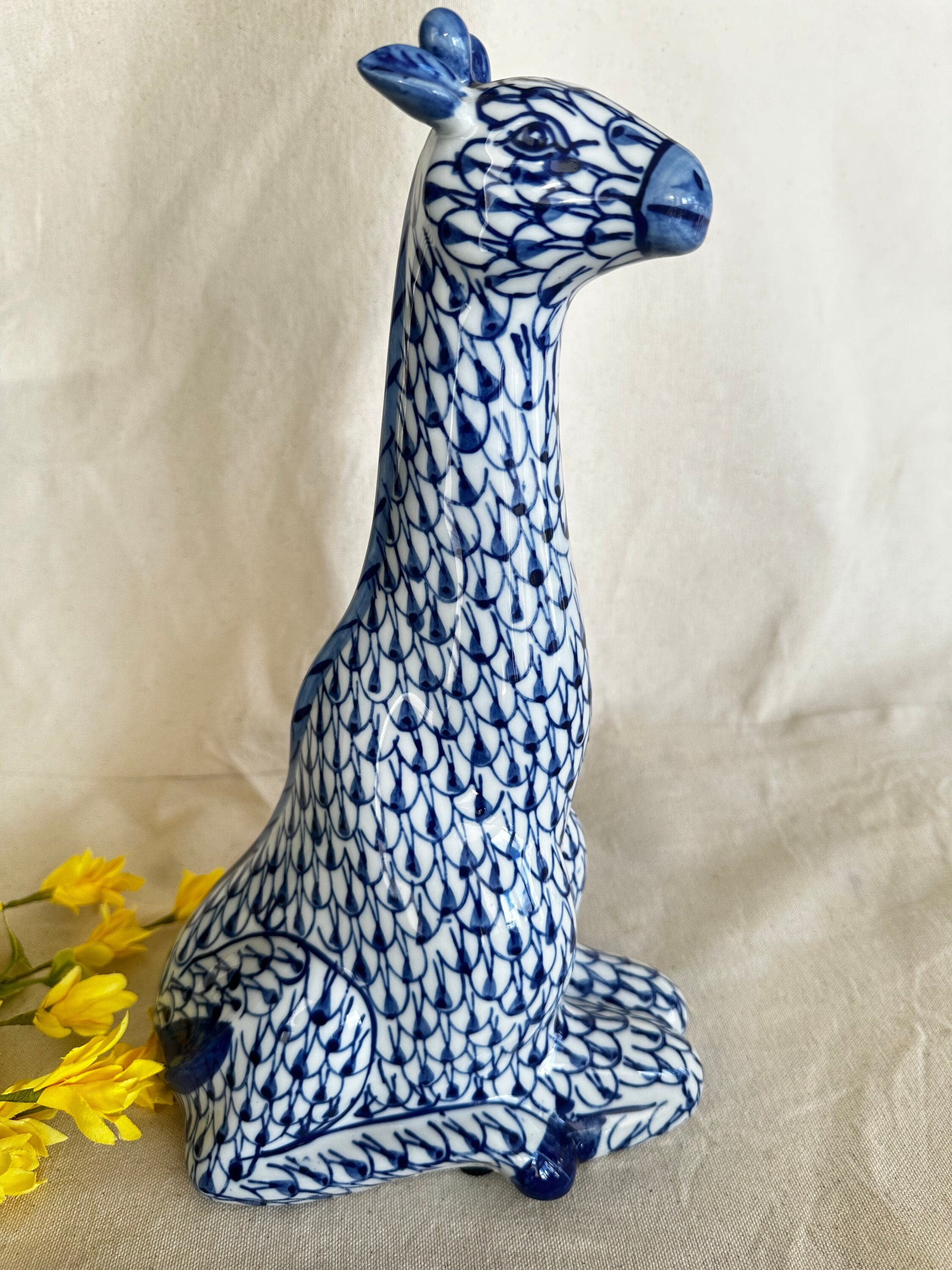 Lot - Andrea Sadek , Made in Japan .6 bird figurines three broken pieces  and one Buck Deer. With wooden stands.