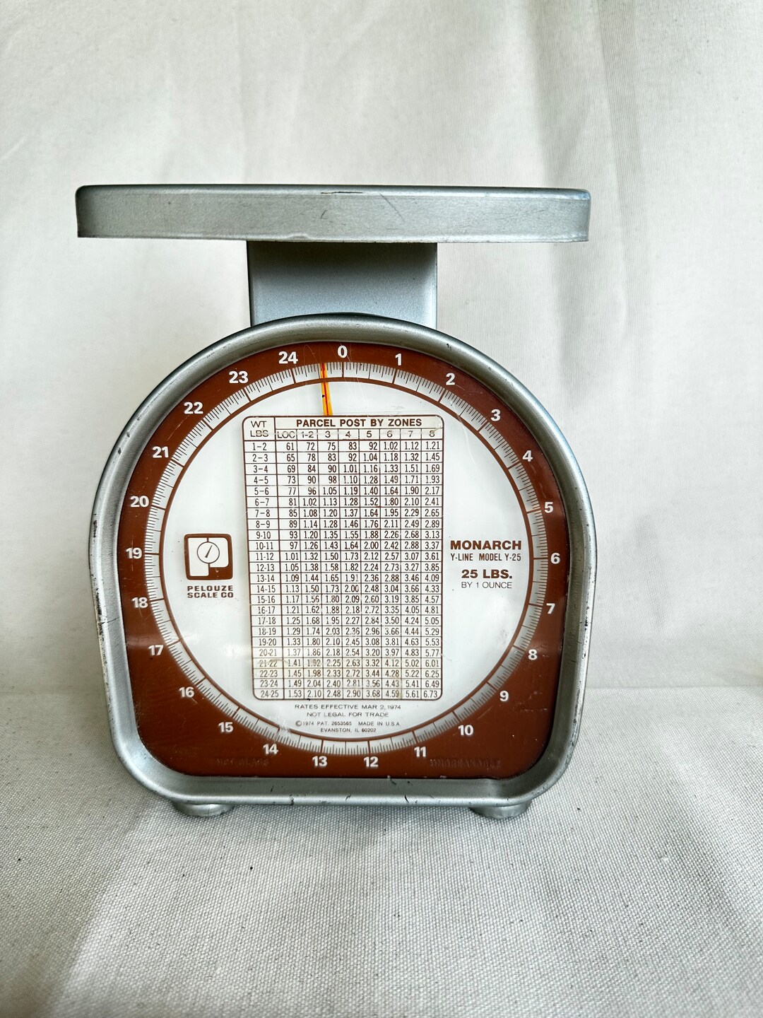 Monarch Pelouze Scaleyline Model Y25 Poundsantique Postal Etsy