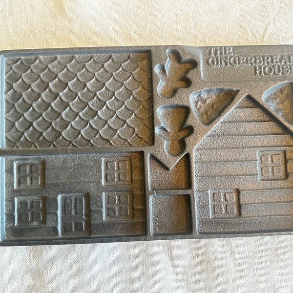 Antique Christmas Cookie Mold Etsy