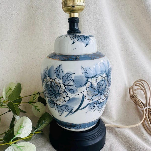 Chinoiserie Lamp - Etsy