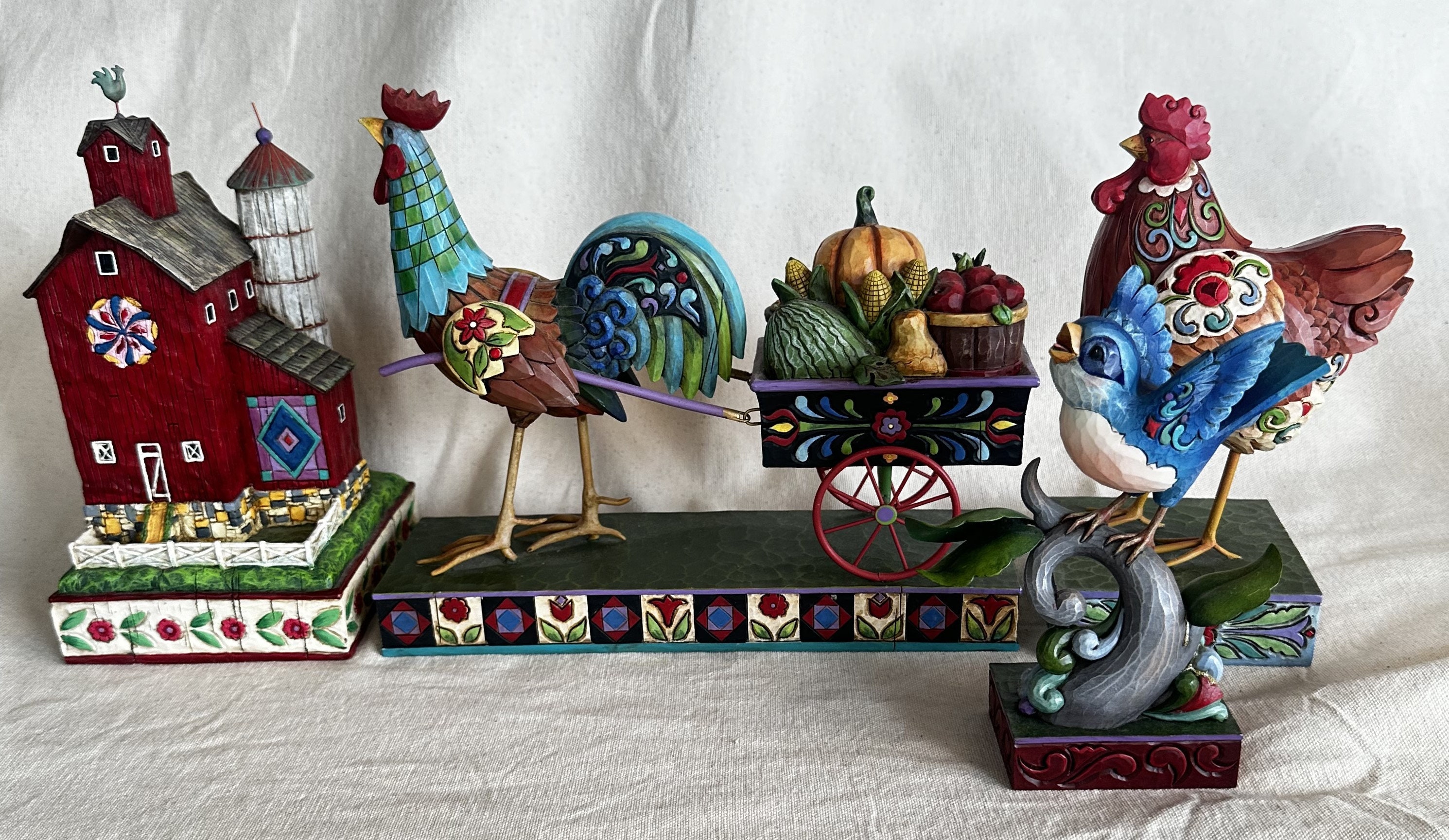 Jim Shore Heartwood Creek Collectibles { Spring Chicken { Rooster