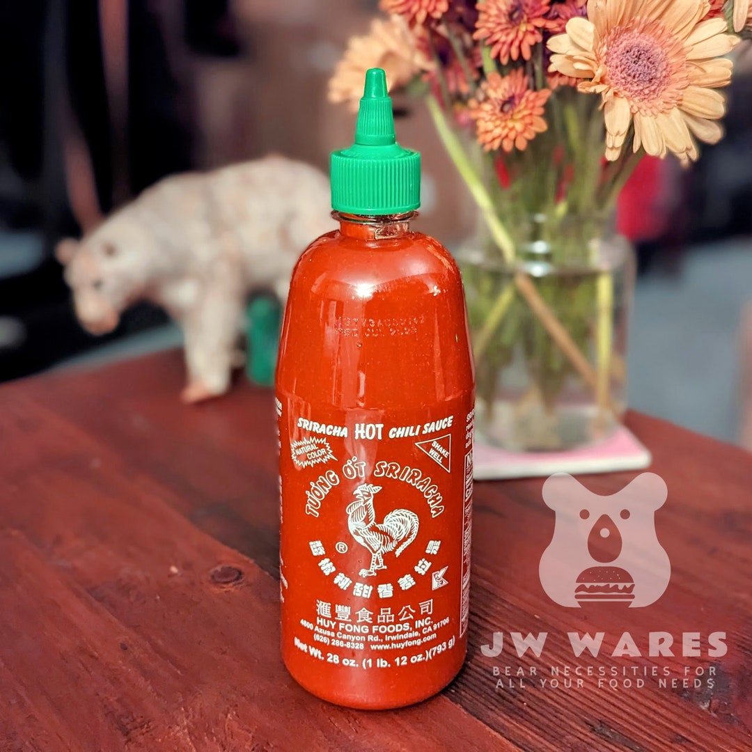 Huy Fong Sriracha Hot Chili Sauce 28 or 17 Oz. Asian Sauce Asian Snack Spicy Etsy
