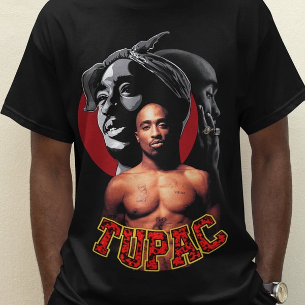 2Pac tupac T-Shirt, hip hop, birthday present, vintage gangsta aesthetic t-shirt, shirt for her tee for him, gf gift idea, hiphop, xmas gift