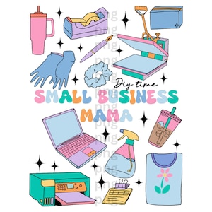 Small business mama png, Business Mama png,boss Mama png, small business owner png,boss mama png,mama png, Minding my own small business png