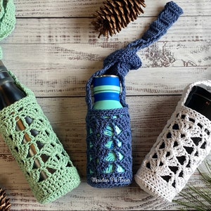Crochet Water Bottle Holder PDF Pattern