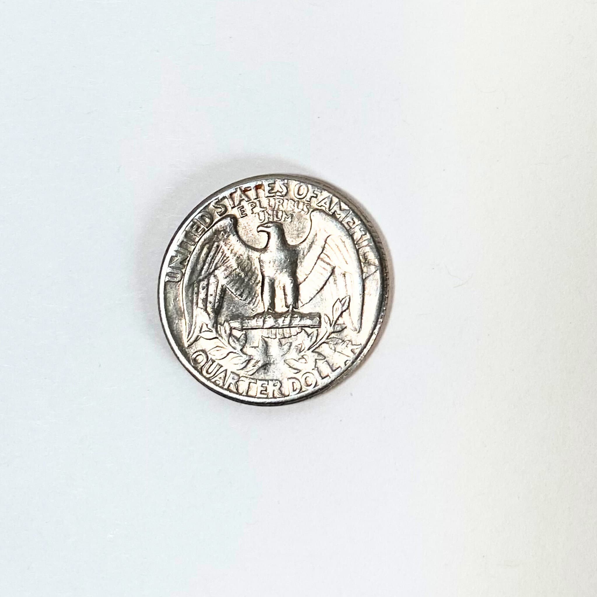 1966年ワシントンクォーター - ミントマークエラーなし - コレクターズ