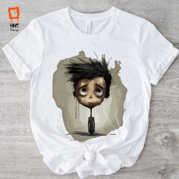 Cartone Animato Tshirt Cartoni T-shirt Espressiva Con Personaggio