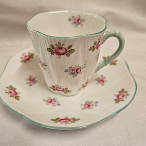 Shelley England bone china, small floral pattern
