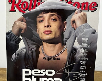 PESO PLUMA Rolling Stone Magazine – COA Authenticated – Secure Packaging – Free Shipping