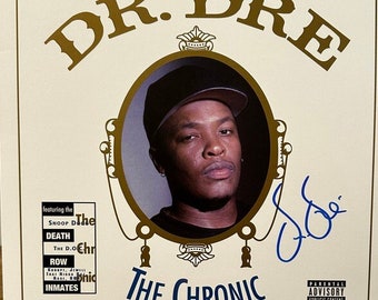 Vinyl – Dr. Dre – THE CHRONIC, signiert mit CoA