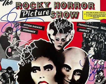 Vinyl-LP – The Rocky Horror Picture Show – SOUNDTRACK, signiert mit Echtheitszertifikat