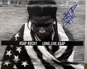 Vinyl – Asap Rocky – LONG.LIVE.ASAP signiert mit Coa