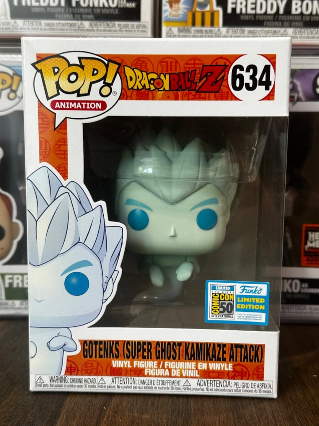Funko Pop! Gotenks Super Ghost Kamikaze Attack #634 SDCC 2019
