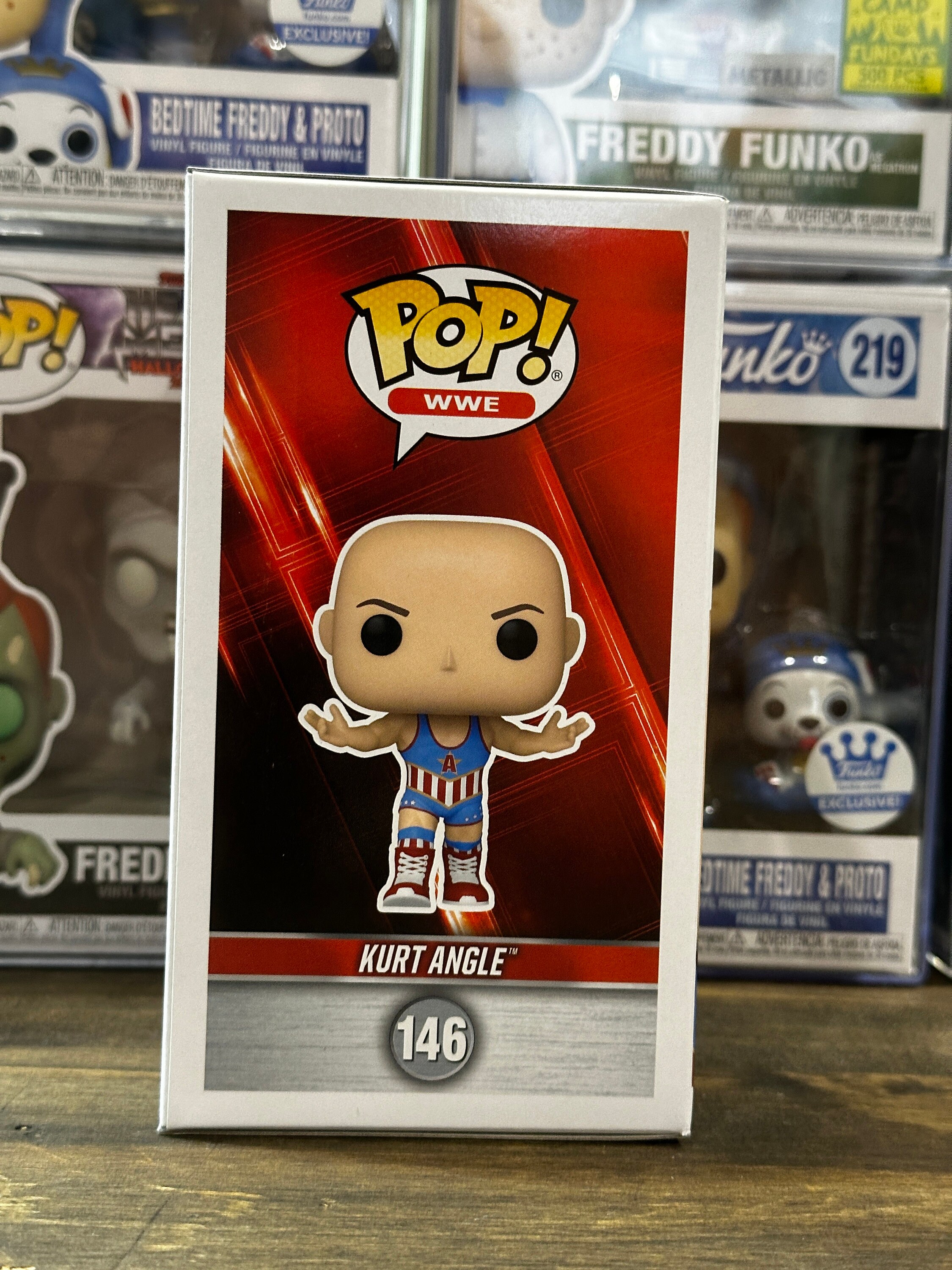 Funko POP! WWE: WWE - Kurt Angle (Ring Gear) 並行輸入品