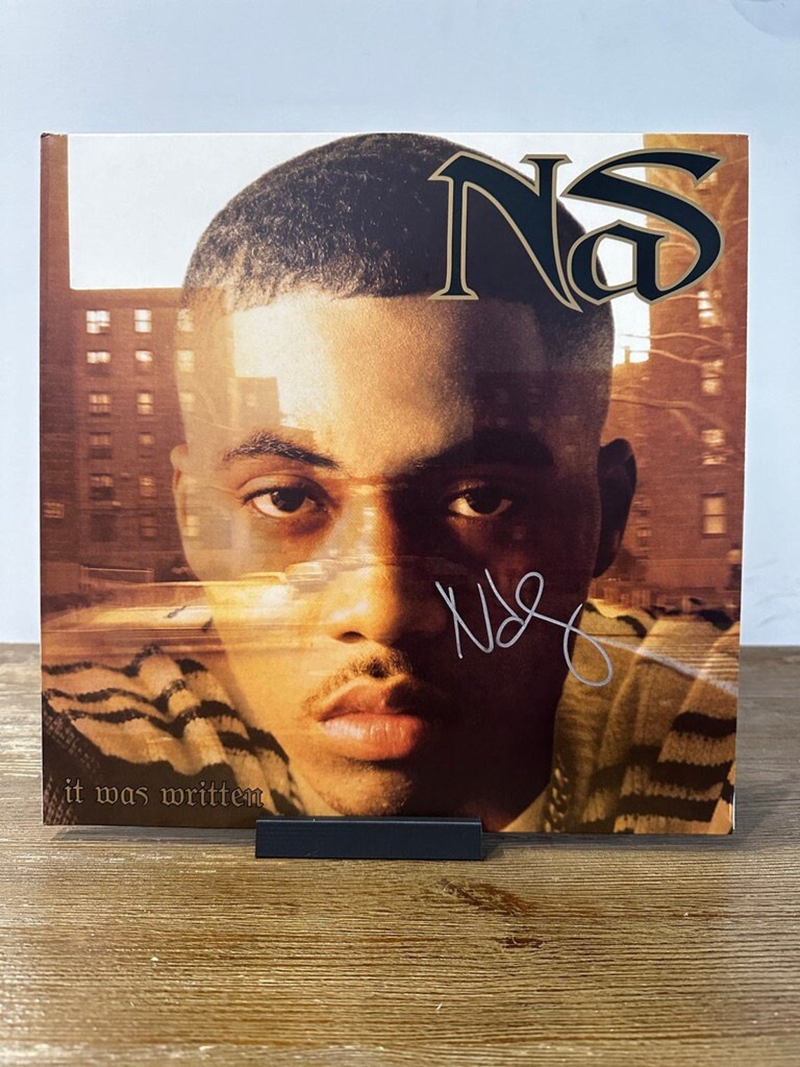 Nas Rapperl Letters Nas It Was Written, Nas Vinyl, Nas Fan Gift, Signed Vinyl Record ...