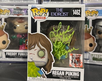 Funko Pop 1462 – The Exorcist – REGAN PUKING Signed with COA
