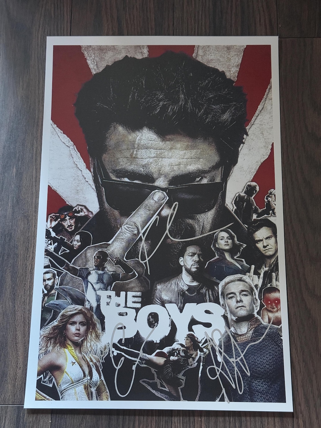 ザ・ボーイズ 直筆サイン入り映画ポスター：カール・アーバン