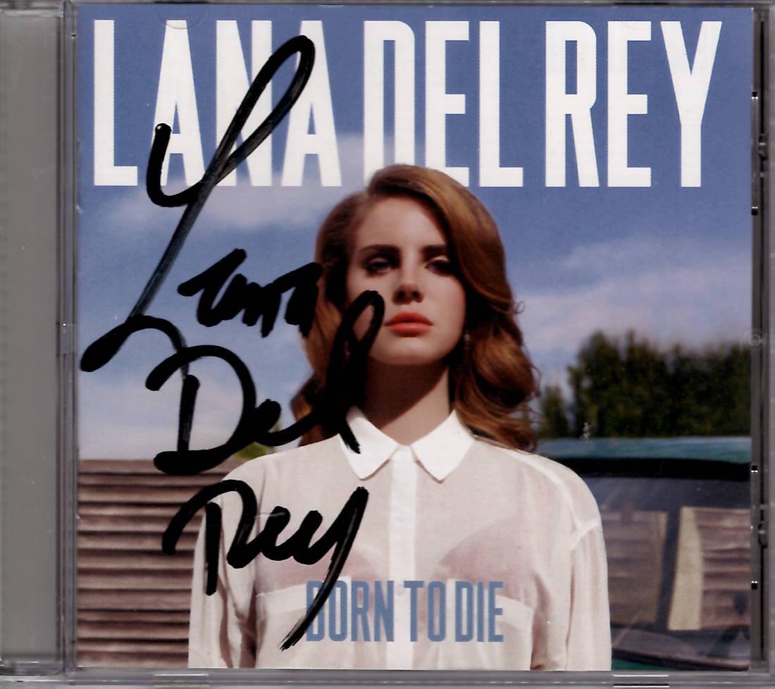 Lana Del Rey　直筆サイン入りCD Lana Del Rey Signed Cd - Etsy