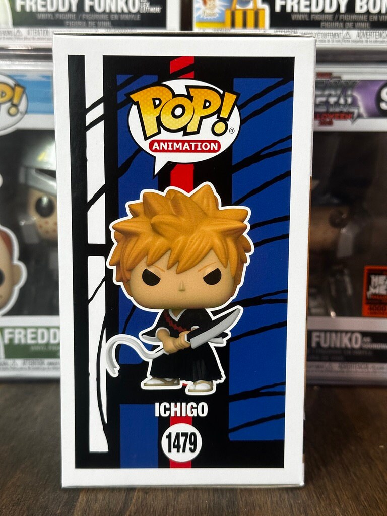 Funko Pop Bleach Ichigo NYCC 2023 1479 COMIC CON Official Sticker Etsy