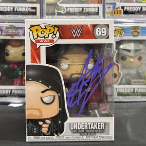 Signiert Undertaker Funko Pop #69: WWE Collector&#39;s Edition