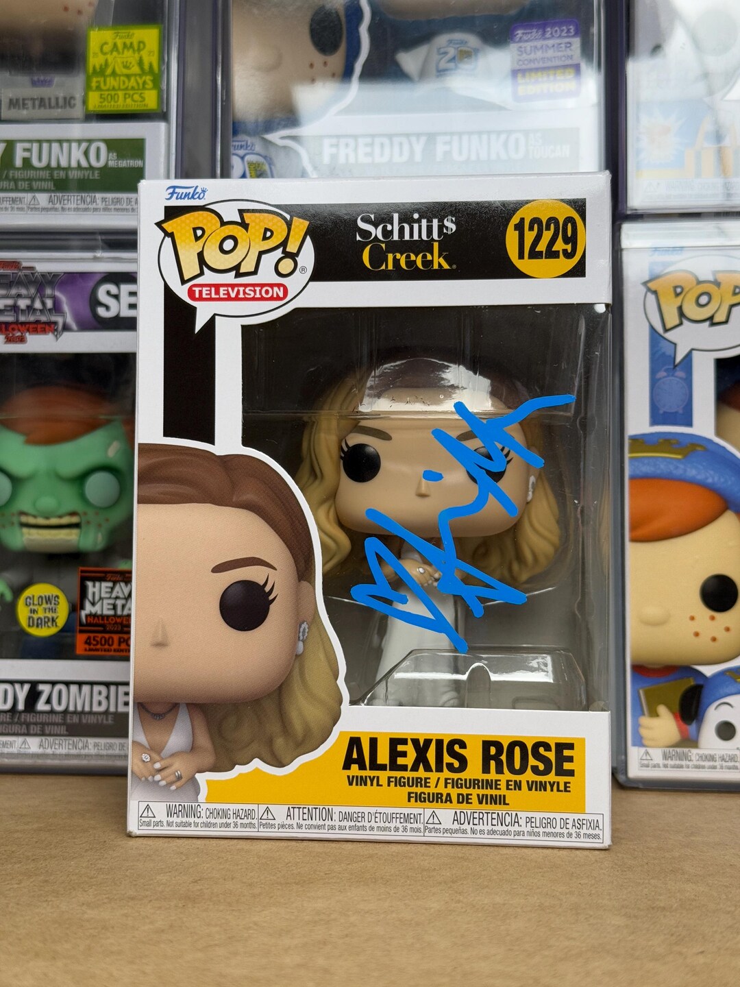 Annie Murphy Signed Alexis Rose Funko 1229 Schitts Creek SWAU