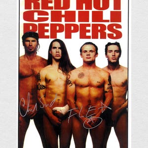 Red Hot Chili Peppers Poster Flea - Etsy
