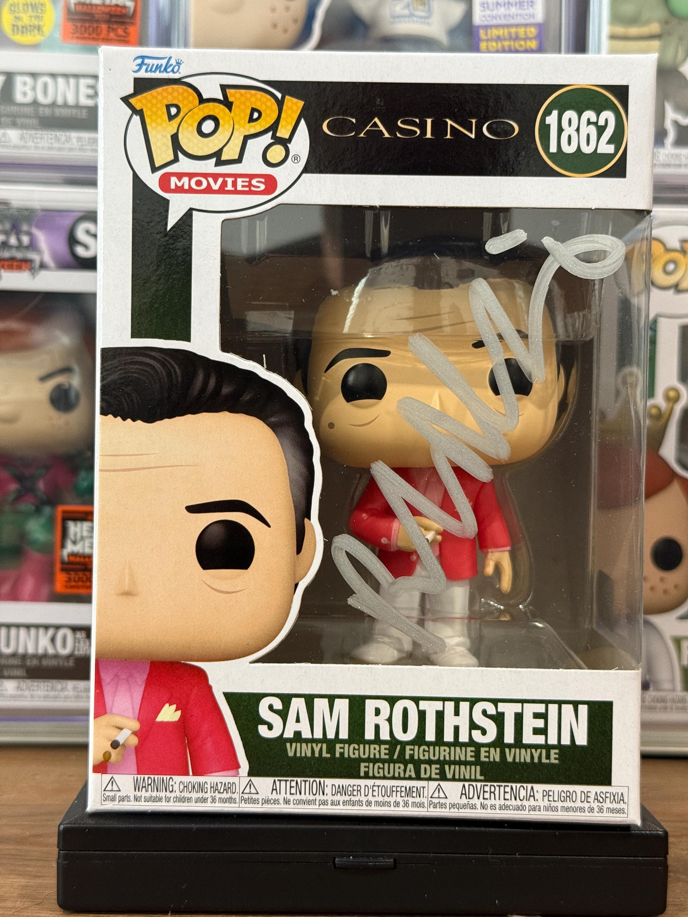 Funko Pop Casino #1862 Sam Rothstein Signed by Sharon Stone