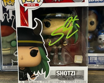 Funko Pop 148, Funko Pop Wwe, Shotzi, Signed Funko Pop, Funko Pop Collector, Rare Funko Pop, WWE Gift, WWE Collection, Mick Foley