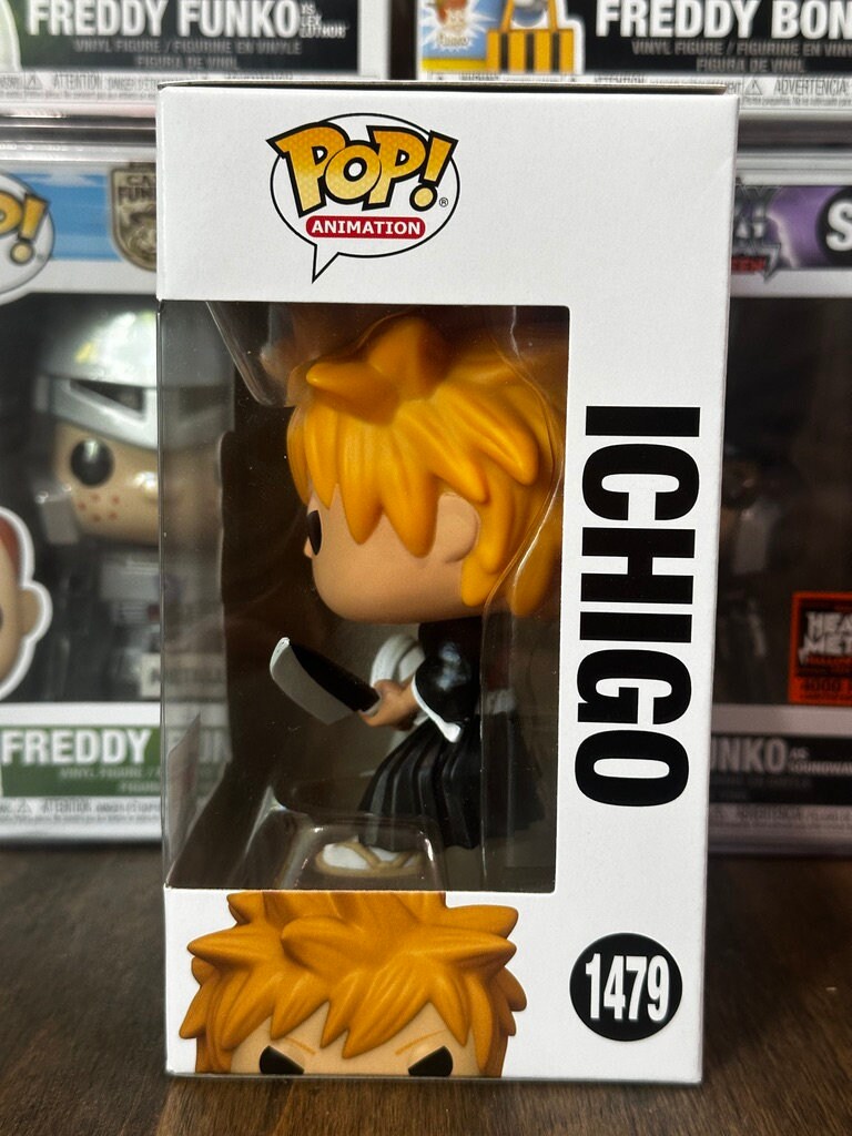 Funko Pop Bleach Ichigo NYCC 2023 1479 COMIC CON Official Sticker Etsy
