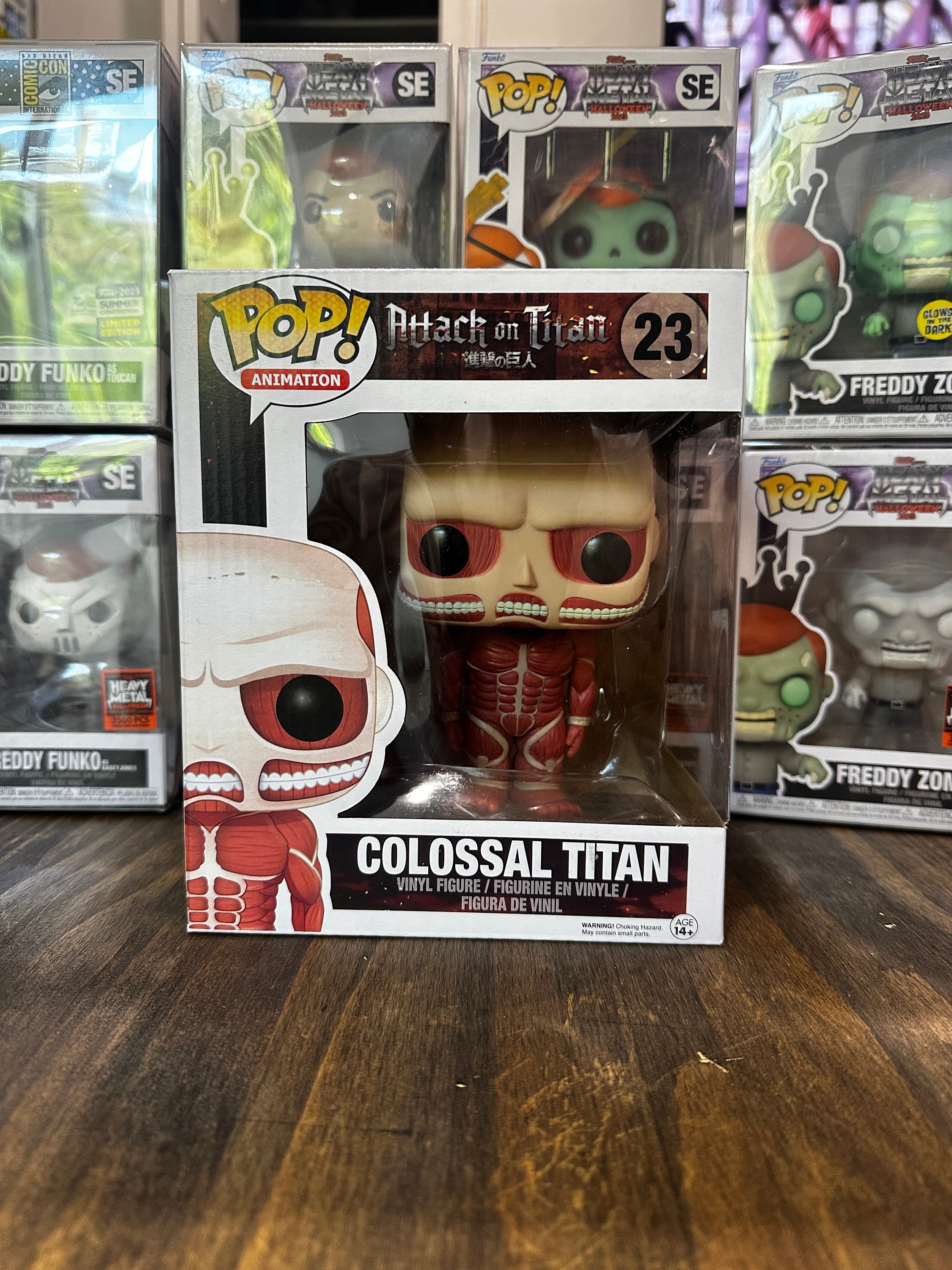 Figurine Pop Colossal Titan (Attack On Titan) #23 pas cher