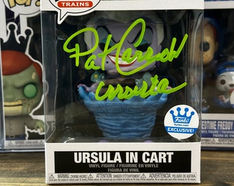 Funko Pop 17 – Villains – URSULA IN CART - Signed by Pat Carroll with CoA