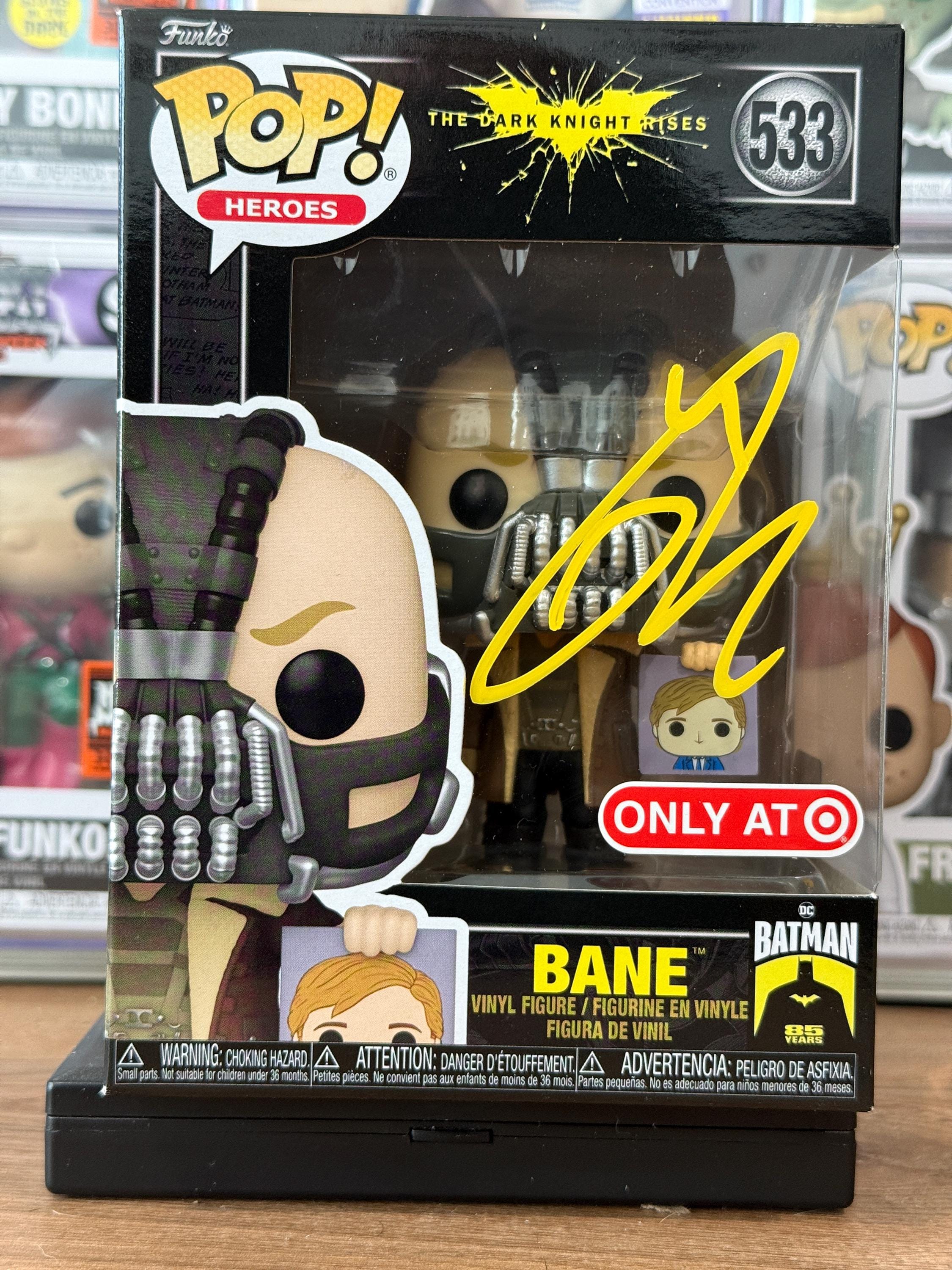 Funko Pop 533 – the Dark Knight Rises– Bane SIGNED by Tom Hardy