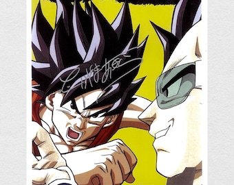 DRAGON BALL Z, Signed Movie Poster, Autographed by Akira Toriyama Poster with COA