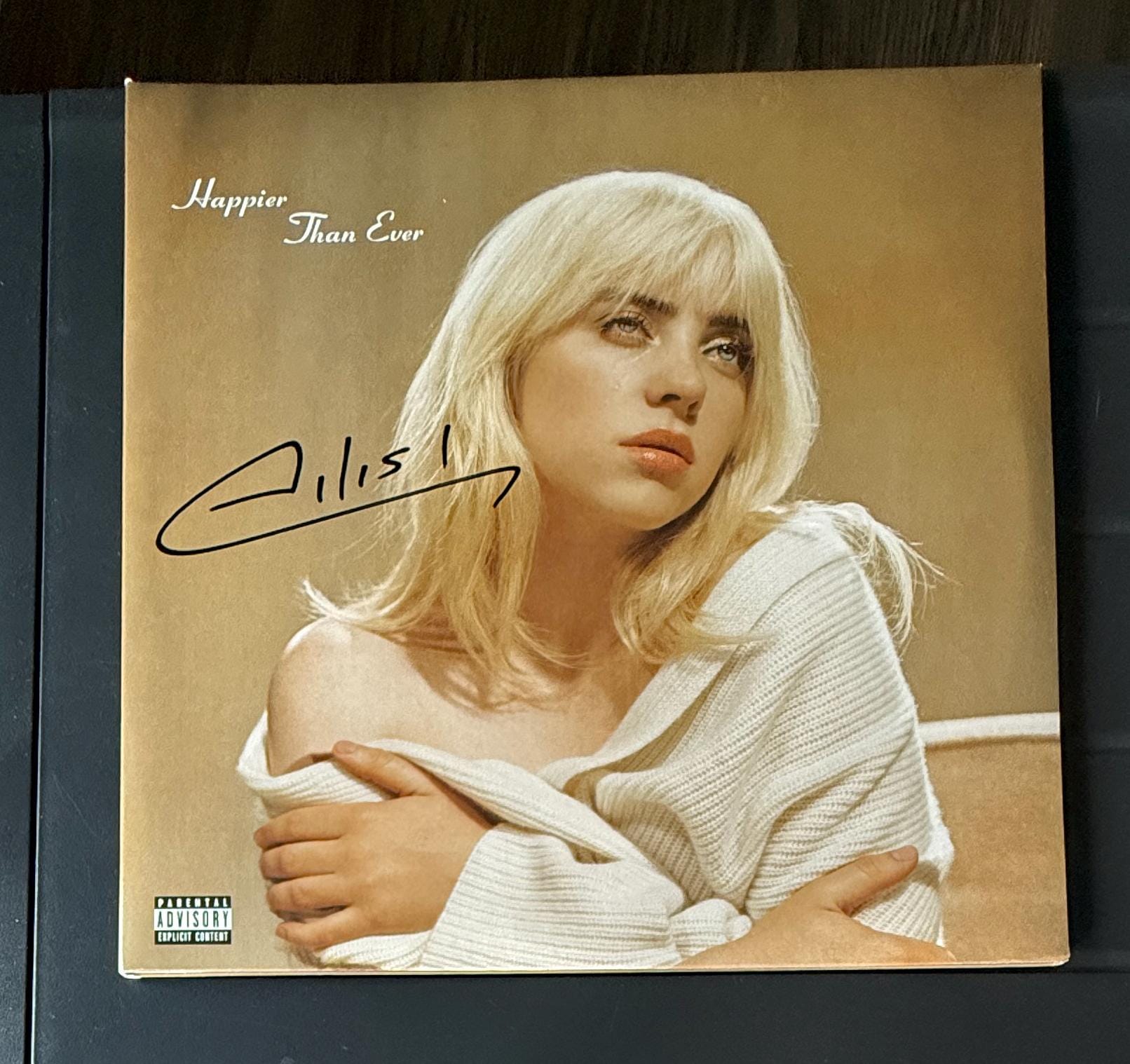 Signed Billie Eilish Vinyl - Etsy
