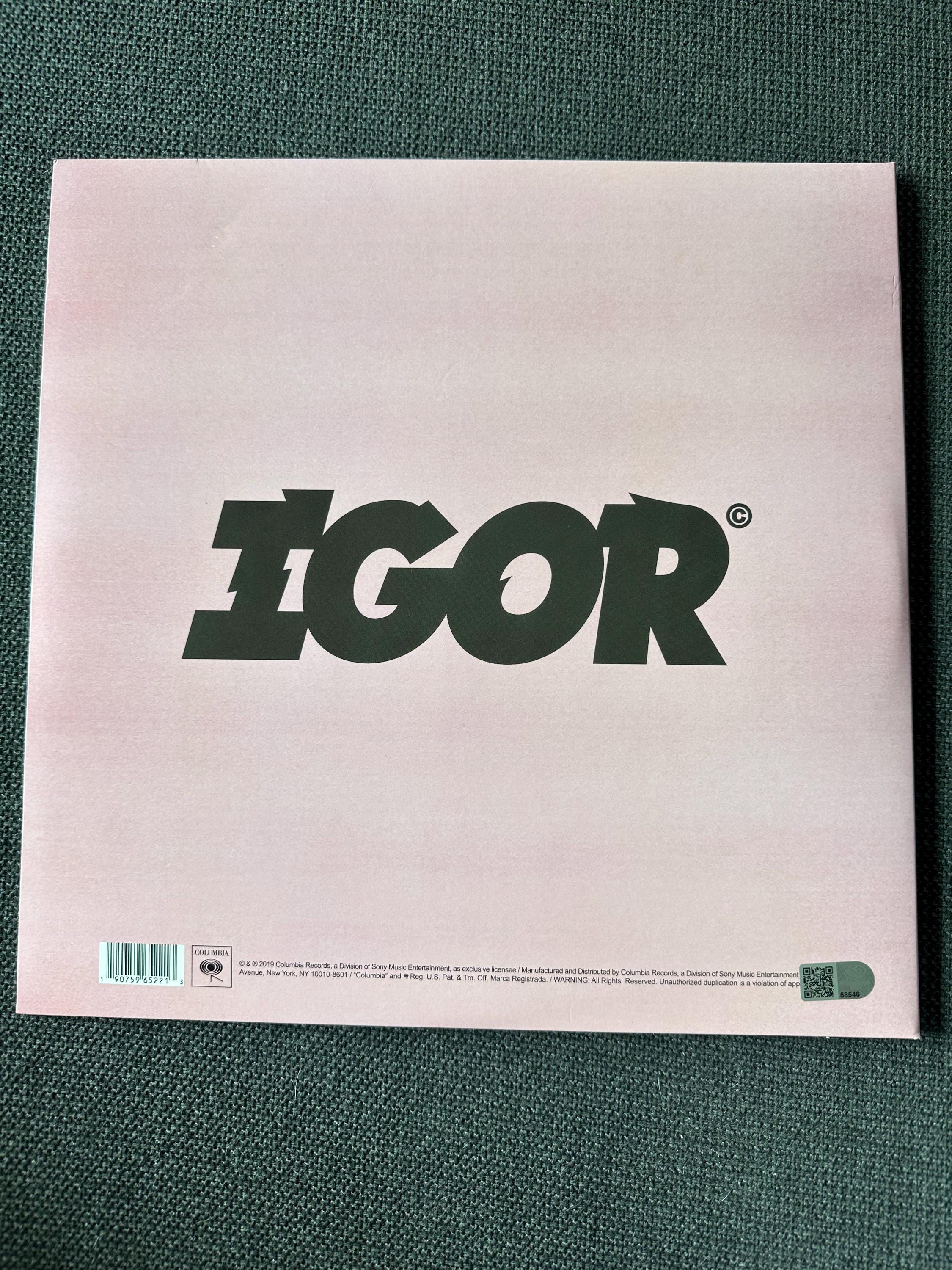 タイラー・ザ・クリエイター IGOR サイン入りビニールレコード、認証