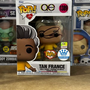Funko Pop 1389, Funko Pop Queer Eye, Tan France, Signed Funko Pop, Funko Pop Collector, Rare Funko Pop, Queer Gift