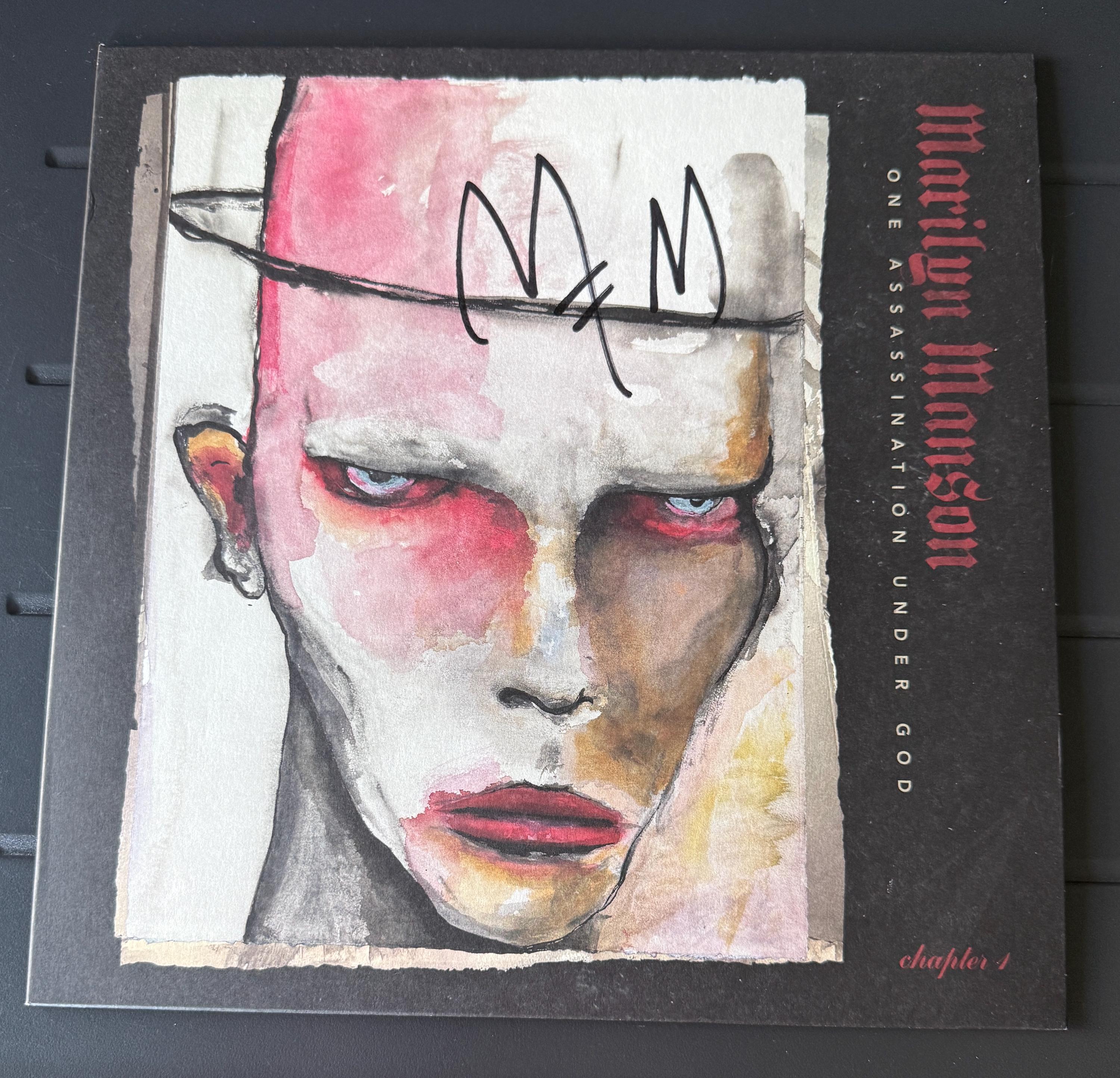 Marilyn manson autograph - Etsy 日本
