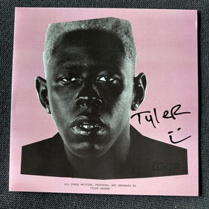 タイラー・ザ・クリエイター IGOR サイン入りビニールレコード、認証