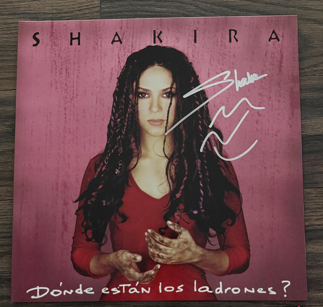 Shakira Donde Estan Los Ladrones?, Shakira Vinyl, Shakira Fan Gift